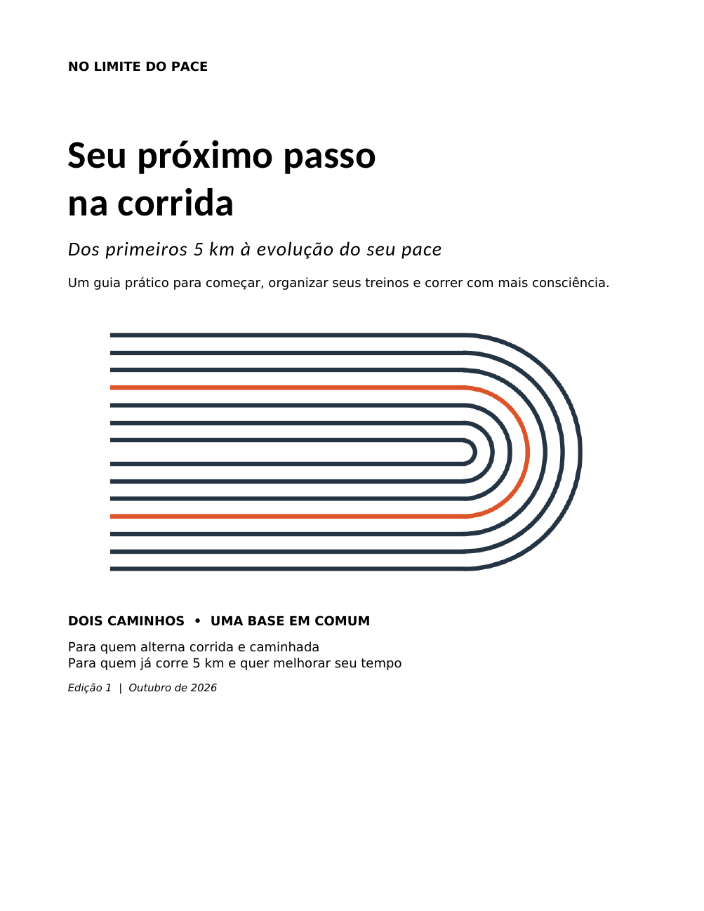 Capa do e-book Seu próximo passo na corrida, da No Limite do Pace